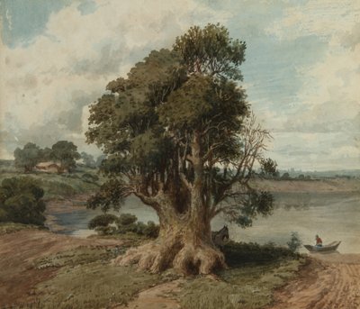 Coastal Landscape (San Isidro) by Prilidiano Pueyrredon